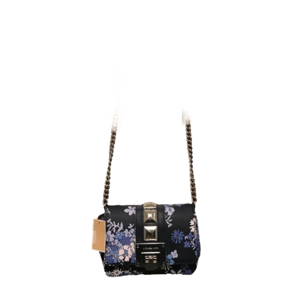 Michael Kors Tina Navy Floral Clutch